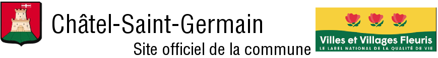 Site officiel de Châtel-Saint-Germain Logo